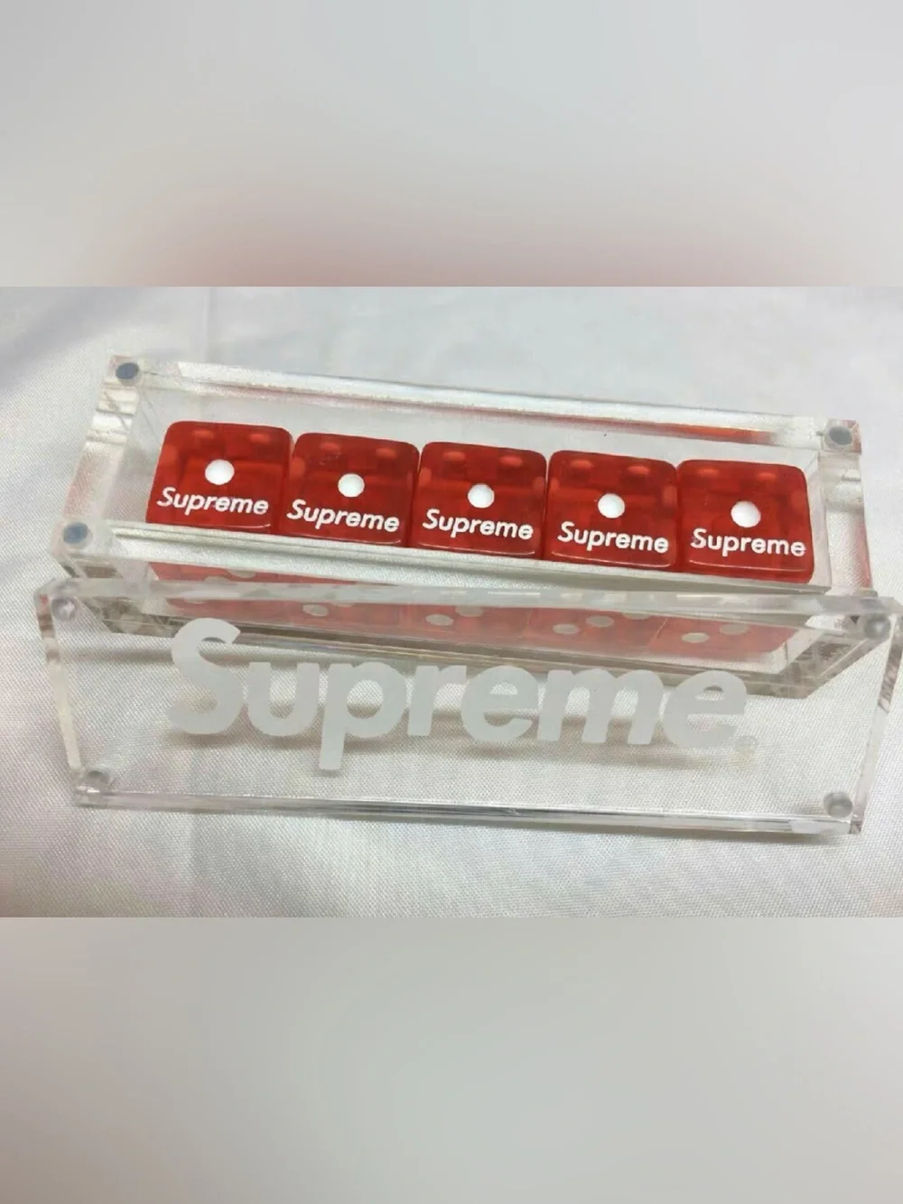 Supreme branded red